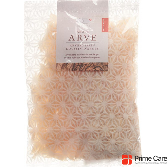 Aromalife Arve Swiss pine cushion 24x16cm flower buy online