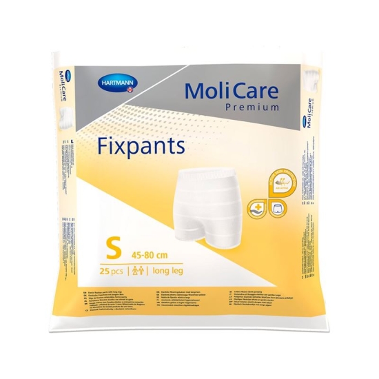 Molicare Premium Fixpants Longleg Grösse S 25 pieces buy online