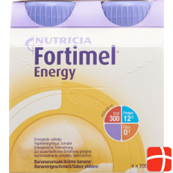 Fortimel Energy Liquid Banane 4x 200ml