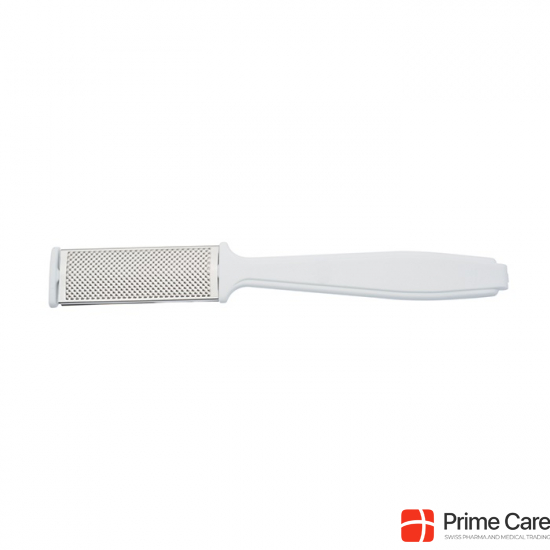 Borghetti callus rasp with white plastic handle buy online