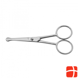 Borghetti nose hair scissors steel nickel-plated