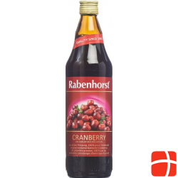 Rabenhorst Cranberry Muttersaft Flasche 750ml