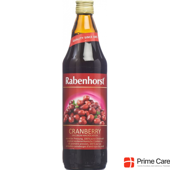 Rabenhorst Cranberry Muttersaft Flasche 750ml buy online