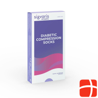 Sigvaris Dcsw Diabetic Compr Wom S Long 1 Paar