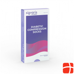 Sigvaris Dcsw Diabetic Compr Wom S Long 1 Paar