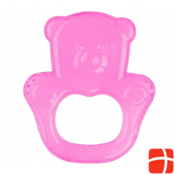 Babyono teething ring with gel bear