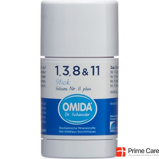 Omida Schüssler No11 Silicea Plus Stick D 6 25ml buy online