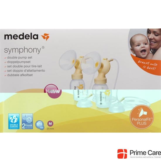 Medela Symphony Doppelpumpset M with PersonalFit PLUS 24 mm