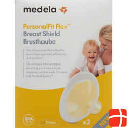 Medela Personalfit Flex Brusthauben S 21mm 2 Stück