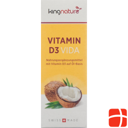 Kingnature Vitamin D3 Vida Flasche 30ml