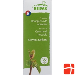 Heidak Knospe Hasel Corylu Avel Glyc Maz Flasche 30ml