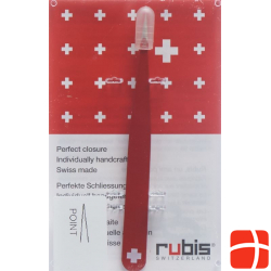 Rubis Pinzette Spitz Rot Inox