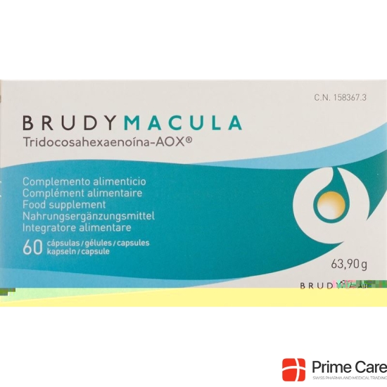 Brudymacula Kapseln Blister 60 Stück buy online