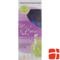 Me Luna Menstruationstasse Sport Shorty S Blau-vi