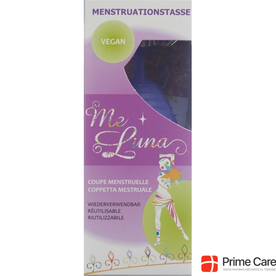 Me Luna Menstruationstasse Sport Shorty L Blau-vi buy online