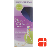Me Luna Menstruationstasse Sport Shorty XL Blau-vi