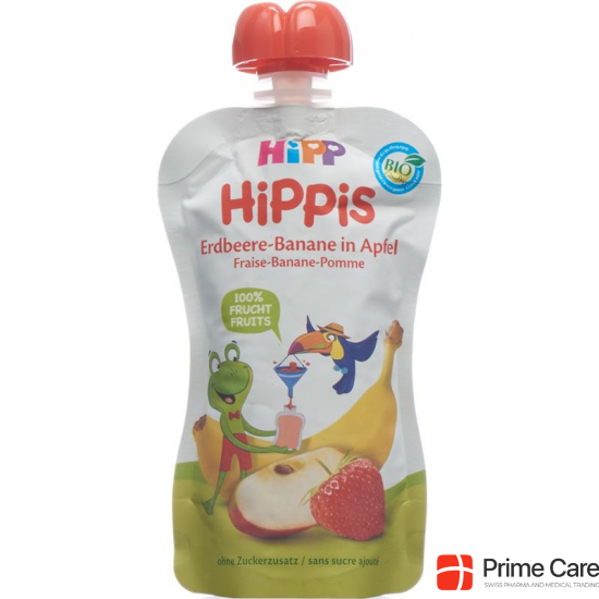 Hipp Erdbeere-Banane Apfel Ferdi Frosch 100g buy online