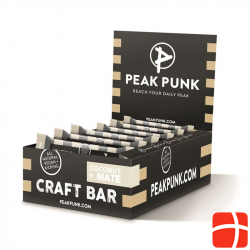 Peak Punk Bio Craft Bar Displ Coconut&mate 15x 38g