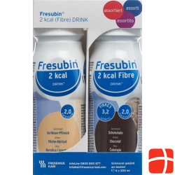 Fresubin 2 Kcal/fibre Drink Assortiert 4 Flasche 250ml