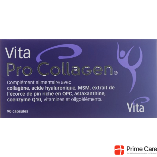 Vita Pro Collagen Kapseln Glas 90 Stück buy online