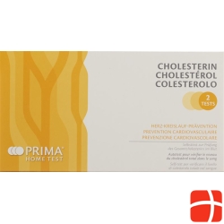 PRIMA HOME TEST Cholesterol Test 2 pcs