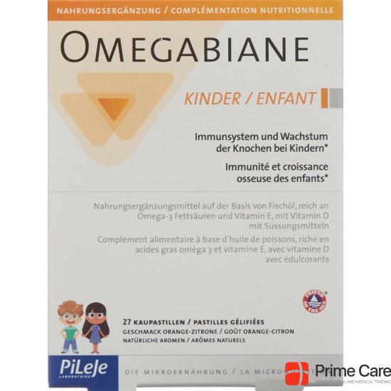 Omegabiane Kinder Kaupast Blister 27 Stück buy online