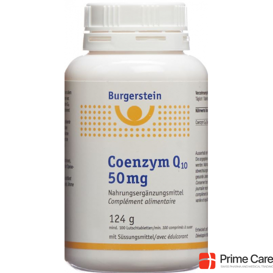 BURGERSTEIN Coenzym Q10 Lutschtablets 50 mg buy online