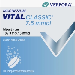 Magnesium Vital Classic Brausetabl 7.5 mmol 30 pcs