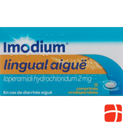 Imodium Lingual Akut Schmelztabletten 2mg 12 Stück