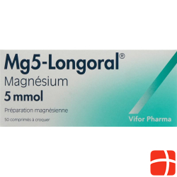 Mg5-longoral Kautabletten 5 Mmol 50 Stück