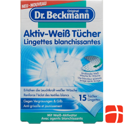 Dr. Beckmann Aktiv-wei? Tuecher 15 Stück