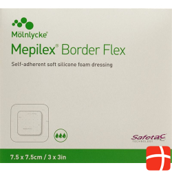 Mepilex Border Flex 7.5x7.5cm 5 Stück