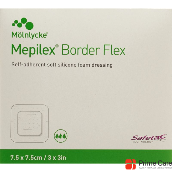 Mepilex Border Flex 7.5x7.5cm 5 Stück buy online