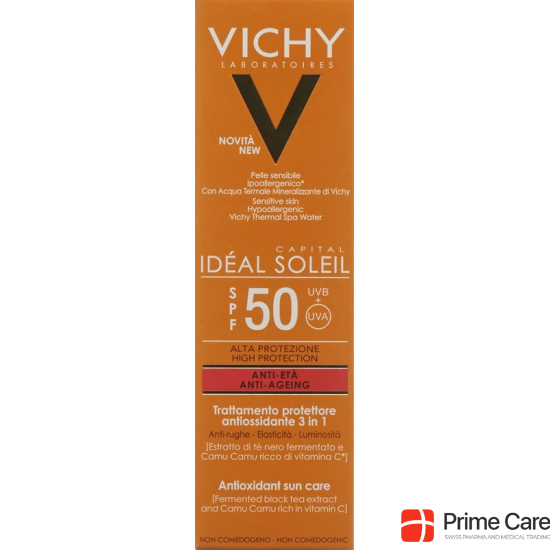 Vichy Ideal Soleil Anti-Age Cream SPF 50+ 50ml buy online