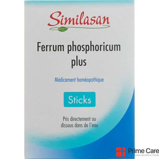 Similasan Ferrum Phos Plus Sticks Globuli Beutel 30 Stück buy online