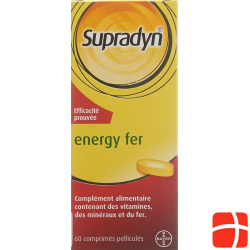 Supradyn Energy Iron Filmtablets Tin 60 pieces