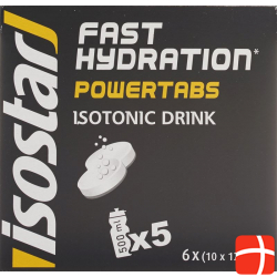 Isostar Power Tabs Brausetabletten Cranberry 6x 10 Stück