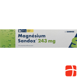 Magnesium Sandoz Brausetabletten 20 Stück