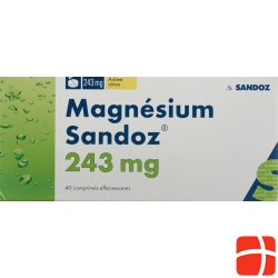 Magnesium Sandoz Brausetabletten 40 Stück