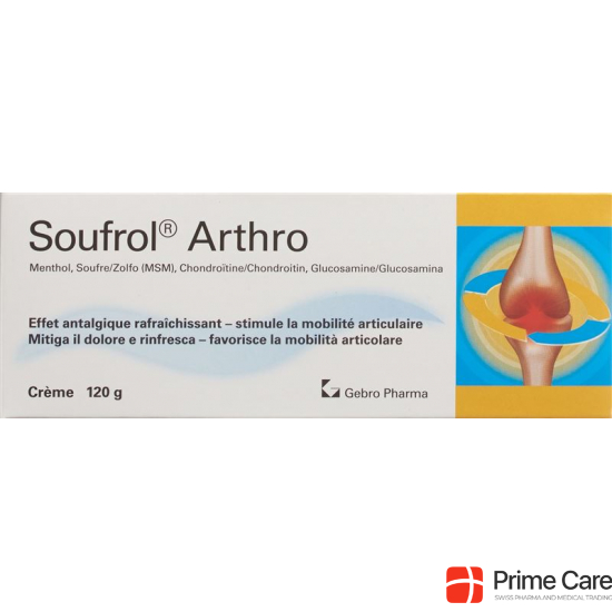 Soufrol Arthro Cream tube 120g buy online