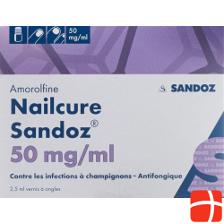 Nailcure Sandoz Nagellack 50mg/ml (d) 2.5ml