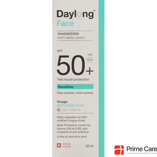 Daylong Sensitive Face Tinted BB Fluid SPF 50+ 50ml buy online