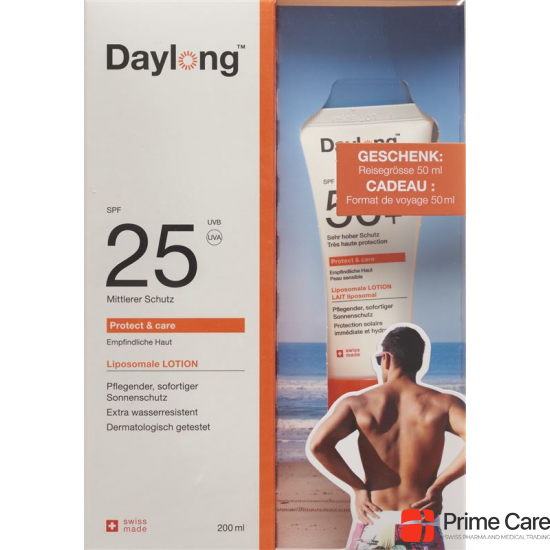 Daylong Protect&care Lotion SPF 25& Travel Size 50+ buy online