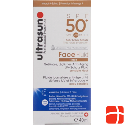 Ultrasun sun protection fluid face tinted Honey SPF 50+ 40ml