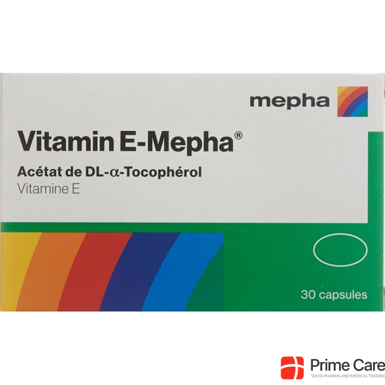 Vitamin E Mepha Kapseln 30 Stück buy online