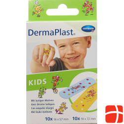 Dermaplast Kids Strips 2 sizes 20 pieces