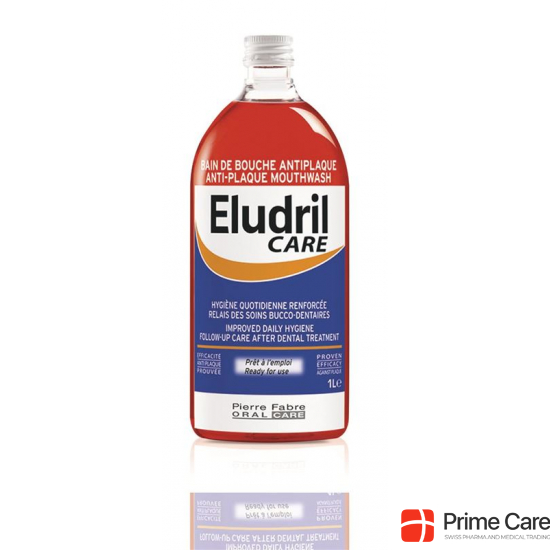 Eludrilcare Mundspüllösung Flasche 1L buy online