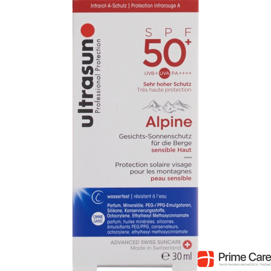 Ultrasun Alpine SPF 50+ Tube 30ml buy online