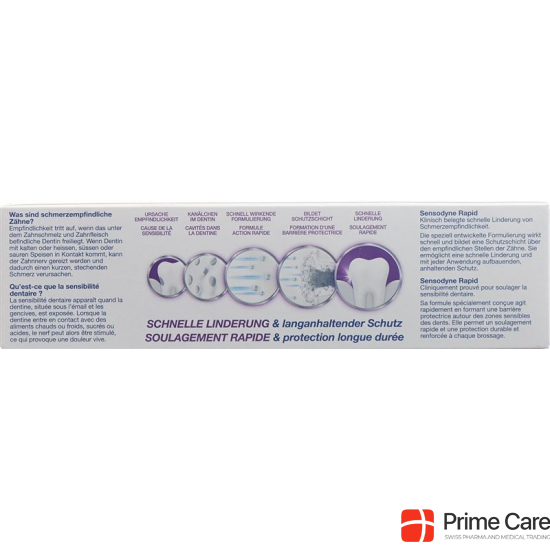 Sensodyne Rapid Toothpaste Tube 75ml buy online