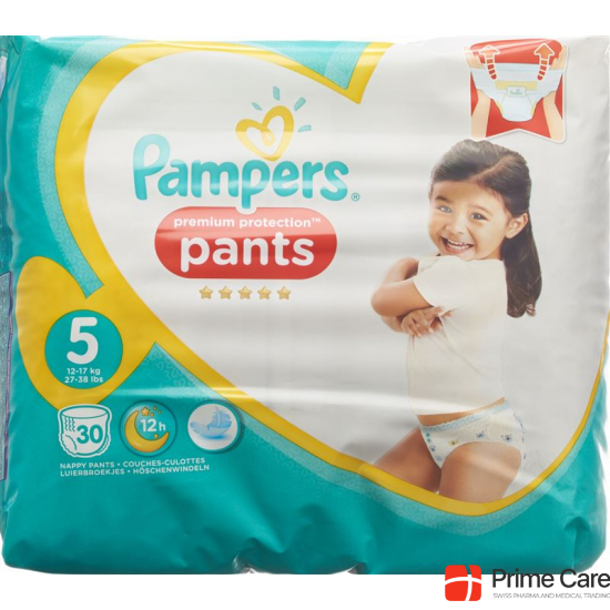 Pampers Prem Prot Pan Grösse 5 12-17kg Jun Spar 30 Stück buy online